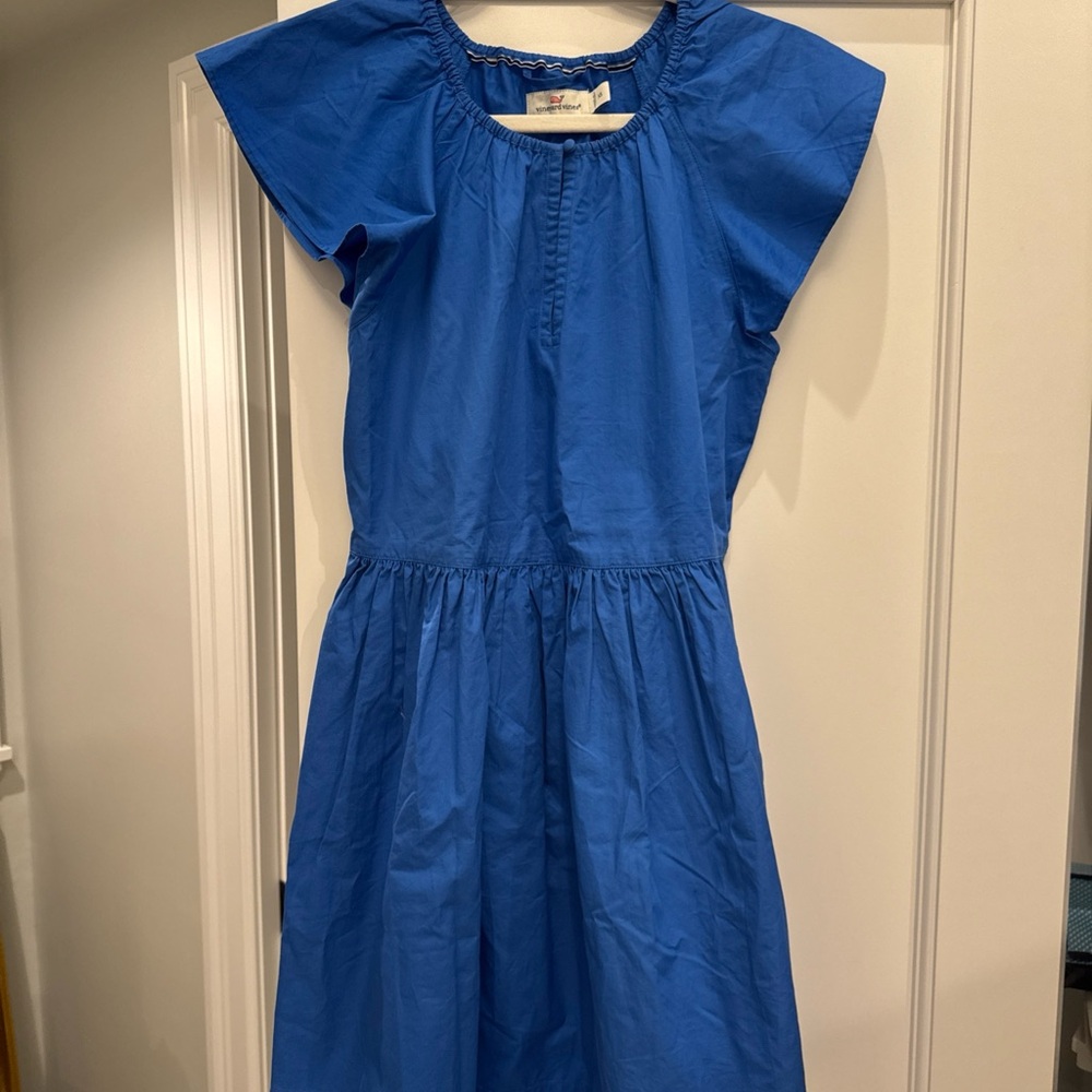 NWOT Vineyard Vines Tide Blue Women's Sun Dress XS - Picture 4 of 11